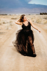 DARK DALIAH  Flowing Tulle Dress Dream by AkitaArigatosonFashion