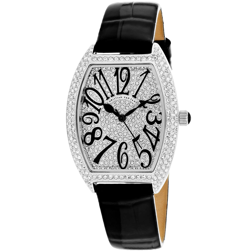 Christian Van Sant Women's Elegant White Dial Watch - CV4821B by Balec Group