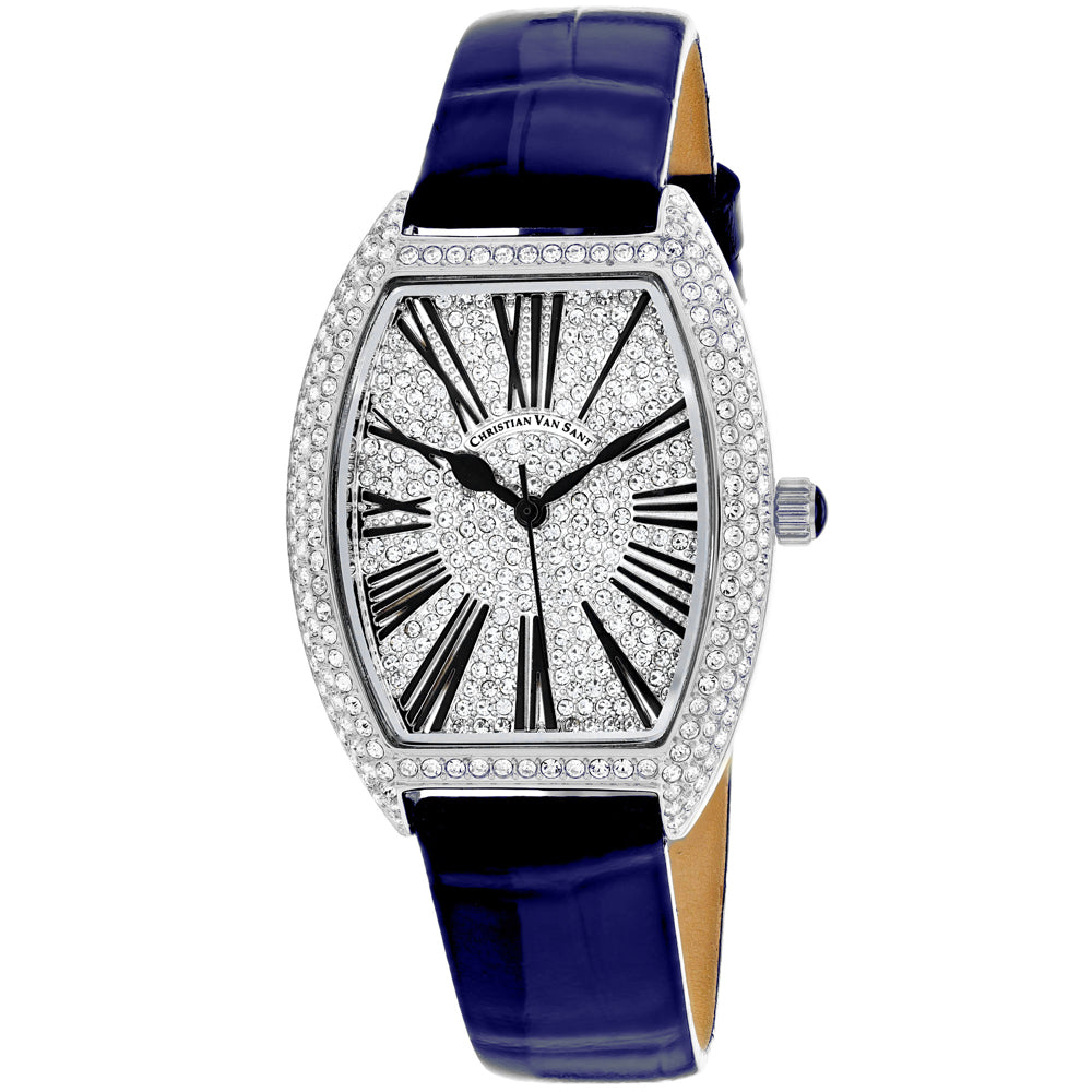 Christian Van Sant Women's Chic Silver Dial Watch - CV4841 by Balec Group