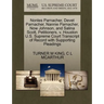 Nonles Parnacher, Devet Parnacher, Nannie Parnacher, Now Johnson, and Salina Scott, Petitioners, V. Houston U.S. Supreme Court Transcript of Record wi