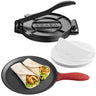 10 Inch Tortilla Press Chapati Maker Roti Dough Maker Heavy Duty Cast Iron