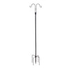 Double Shepherds Hook 8 Pack 60 Inch Heavy Duty Bird Feeder Pole