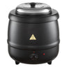 Commercial Soup Warmer Soup Station with 10Qt Pot Soup Kettle Warmer