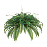 Artificial Boston Ferns Large Plastic Fern 80 Branches Indoor Outdoor Decor