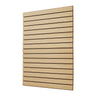 4 x 4 ft SlatWall Paneling MDF Natural Garage Slatwall with Modular Design