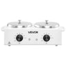 Double Wax Warmer 1200ML Professional Dual Wax Heater Pot for Hair Removal