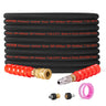 Pressure Washer Hose, 100FT, Kink Free 3/8"-φ14.8 Male, 3/8"-φ15 Female For Most Brand Pressure Washers, 4.9'' Bending Radius, 4800 PSI Heavy Duty Power Washer Extension Replacement Hose