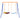 Swing Sets for Backyard 1 Saucer 1 Belt Swing Seat A-Frame Metal Stand
