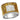 LOA839 - Rhodium Brass Ring with Top Grade Crystal in Topaz
