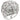 LOA945 - Rhodium Brass Ring with AAA Grade CZ in Fuchsia