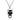 TK1047 - High polished (no plating) Stainless Steel Pendant with No Stone