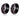 TK2386 - IP Black(Ion Plating) Stainless Steel Earrings with Top Grade Crystal in Light Amethyst