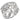 8X015 - Rhodium 925 Sterling Silver Ring with AAA Grade CZ in Clear