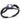 DA003 - IP Black(Ion Plating) Stainless Steel Ring with AAA Grade CZ in Amethyst