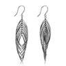 TK3500 - High polished (no plating) Stainless Steel Earrings with No Stone