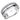 DA275 - High polished (no plating) Stainless Steel Ring with AAA Grade CZ in Clear