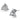 DA328 - No Plating Stainless Steel Earrings with AAA Grade CZ in Clear