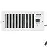 Register Booster Fan, Quiet Vent Booster Fan Fits 4' x 10' Register Holes, with Remote Control and Thermostat Control, Adjustable Speed for Heating Cooling Smart Vent, White