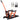 Steel Hydraulic Motorcycle Jack Stand, 1500 LBS ATV Scissor Lift Jack, 4.7"-15" Scissor Lift Jack Stand with 4 Wheels, Hydraulic Foot-Operated Hoist Stand for Motorcycle ATV UTV Powersports