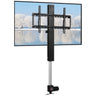 Motorized TV Lift Stroke Length 31 Inches Motorized TV Mount Fit for Max.60 Inch TV Lift with Remote Control Height Adjustable 42-73 Inch,Load Capacity 132 Lbs