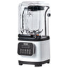 Professional Blender with Shield, Commercial Countertop Blenders, 68 oz Jar Blender Combo, Stainless Steel 9 Speed & 5 Functions Blender, for Shakes, Smoothies, Peree, and Crush Ice, White
