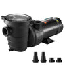 Swimming Pool Pump 2.0HP 115V 1500W, Single Speed Pumps for Above Ground Pool, Powerful Self Primming Pool Pumps w/ Strainer Basket, 5400 GPH Max. Flow, ETL Certification