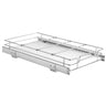 11"W x 21"D Pull Out Cabinet Organizer, Heavy Duty Slide Out Pantry Shelves, Chrome-Plated Steel Roll Out Drawers, Sliding Drawer Storage for Home, Inside Kitchen Cabinet, Bathroom, Under Sink