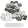3" 75mm Button Badge Parts Supplies for Button Maker Machine 200 Sets.Badge machine not included