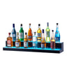 LED Lighted Liquor Bottle Display Bar Shelf RF & App Control 40" 2-Step
