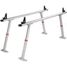 Truck Rack, 800 lbs Capacity, 17-29in Adjustable Height, Aluminum Ladder Rack for Truck with 8 Non-Drilling C-clamps, Heavy Duty Truck Bed Rack Two-Bar Set for Kayak, Surfboard, Lumber, Ladder