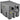 Portable Diesel Tank, 116 Gallon Capacity & 10 GPM Flow Rate, Diesel Fuel Tank with 12V Electric Transfer Pump and 13.1ft Rubber Hose, PE Diesel Transfer Tank for Easy Fuel Transportation, Gray
