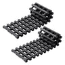 2PCS Traction Boards with TPR for Mud Snow Sand Storage Bags Short Black