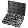 Bolt Extractor Set, 29-Piece Bolt and Nut Remover Set, 6mm to 10mm, 13/32" to 3/4", CR-MO Steel Extraction Socket Set with Storage Case, for Removing Damaged Rusted Bolts, Nuts and Screws