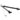 Tow Bar, 5500 lbs Towing Capacity with Chains, Powder-Coating Alloy Steel Bumper-Mounted Universal Towing Bar, Coupler Fits 2-Inch Ball Hitch, 39.4-Inch Opening Width, for RV Car Trailer Truck