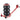 Air Jack, 3 Ton/6600 lbs Triple Bag Air Jack, Airbag Jack with Six Steel Pipes, Lift up to 17.7 inch/450 mm, 3-5 s Fast Lifting Pneumatic Jack, with Long Handles for Cars, Garages, Repair, (Red)
