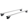 Universal Roof Rack Cross Bars, 54" Aluminum Roof Rack Crossbars, Fit Existing Raised Side Rail with Gap, 200 lbs Load Capacity, Adjustable Crossbars with Locks, for SUVs, Sedans, and Vans
