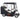 Golf Cart Enclosure, 600D Polyester Driving Enclosure with 4-Sided Transparent Windows, 2 Passenger Club Car Covers Universal Fits for Most Brand Carts, Sunproof and Dustproof Outdoor Cart Cover