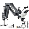 Multi-Directional Microscope with Spring Bracket Ring Light 7X-45X Jewelry