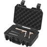 Hard Pistol Cases with Pre-cut PU Foam Lockable Pistol Case for 1 Pistol