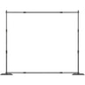 10ft x 10ft Pipe and Drape Kit, Heavy Duty Backdrop Stand with Carbon Steel Base, Adjustable Backdrop Support with 6 Clamps and A Carry Bag for Wedding, Party, Event, Photography, and Exhibition