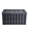 Collapsible Storage Bins with Lids, 65L 3 Packs, Folding Plastic Stackable Utility Crates with Handles, Large Heavy Duty Containers for Clothes, Toys, Books, Snack, Shoes, and Grocery Organizing
