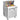 Commercial Refrigerator 28" Sandwich Salad Prep Table 1 Door with 12 Pans