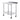 24 x 36 x 40 Inch Stainless Steel Work Table, Commercial Food Prep Worktable with Casters, Heavy Duty Prep Worktable, Metal Work Table with Adjustable Height for Restaurant, Home and Hotel