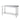 24 x 60 x 36 Inch Stainless Steel Work Table, Commercial Food Prep Worktable Heavy Duty Prep Worktable, Metal Work Table with Adjustable Height for Restaurant, Home and Hotel