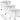 Ingredient Bin, 10.5 Gallons Capacity Ingredient Storage Bin, PP Material Flour Bins On Wheels, White Shelf Ingredient Bin with Scoop and Sliding Lid, Commercial Storage Bins 3 Pcs/Set