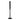 Cast Iron Sign Post, 4 ft Portable Heavy Duty Steel Post Sign Holder with Hard Plastic Base & Wheels, U-Channel Sign Stand for Garden, Courtyard, Farm or Traffic Intersection, Black