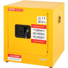 Flammable Cabinet 16.9" x 16.9" x 18.2", Galvanized Steel Safety Cabinet, Adjustable Shelf Flammable Storage Cabinet, for Commercial Industrial and Home Use