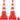 Safety Cones, 6 x 36" Traffic Cones, PVC Orange Construction Cones, Reflective Collars Traffic Cones with Weighted Base Used for Traffic Control, Driveway Road Parking and School Improvement