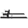 Pallet Forks, 2000 lbs Clamp on Pallet Forks, 43" Total Length Tractor Bucket Forks with Adjustable Stabilizer bar, Heavy Duty Pallet Forks for Tractor Attachments, Skid Steer, Loader Bucket