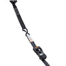 Ratchet Tie Down Straps (4PK), 5208 lb Max Break Strength, Includes 4 Premium 1.6" x 8' Rachet Tie Downs with Padded Handles, for Moving Securing Cargo, Appliances, Lawn Equipment, Motorcycle